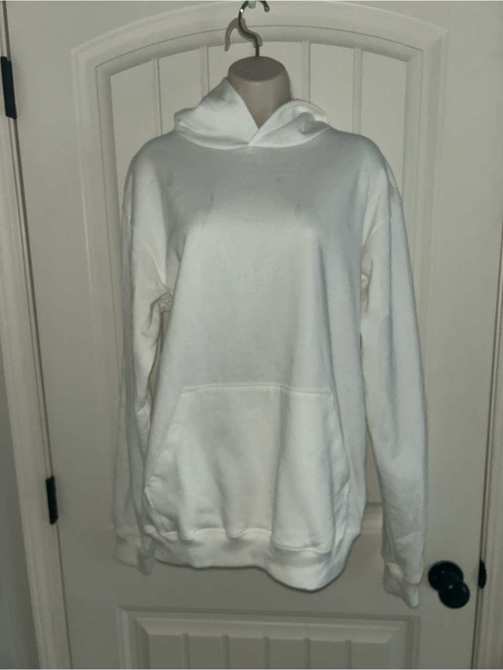 NEW Sporty and Rich White Women's Pullover Hoodie Sweater Sz S